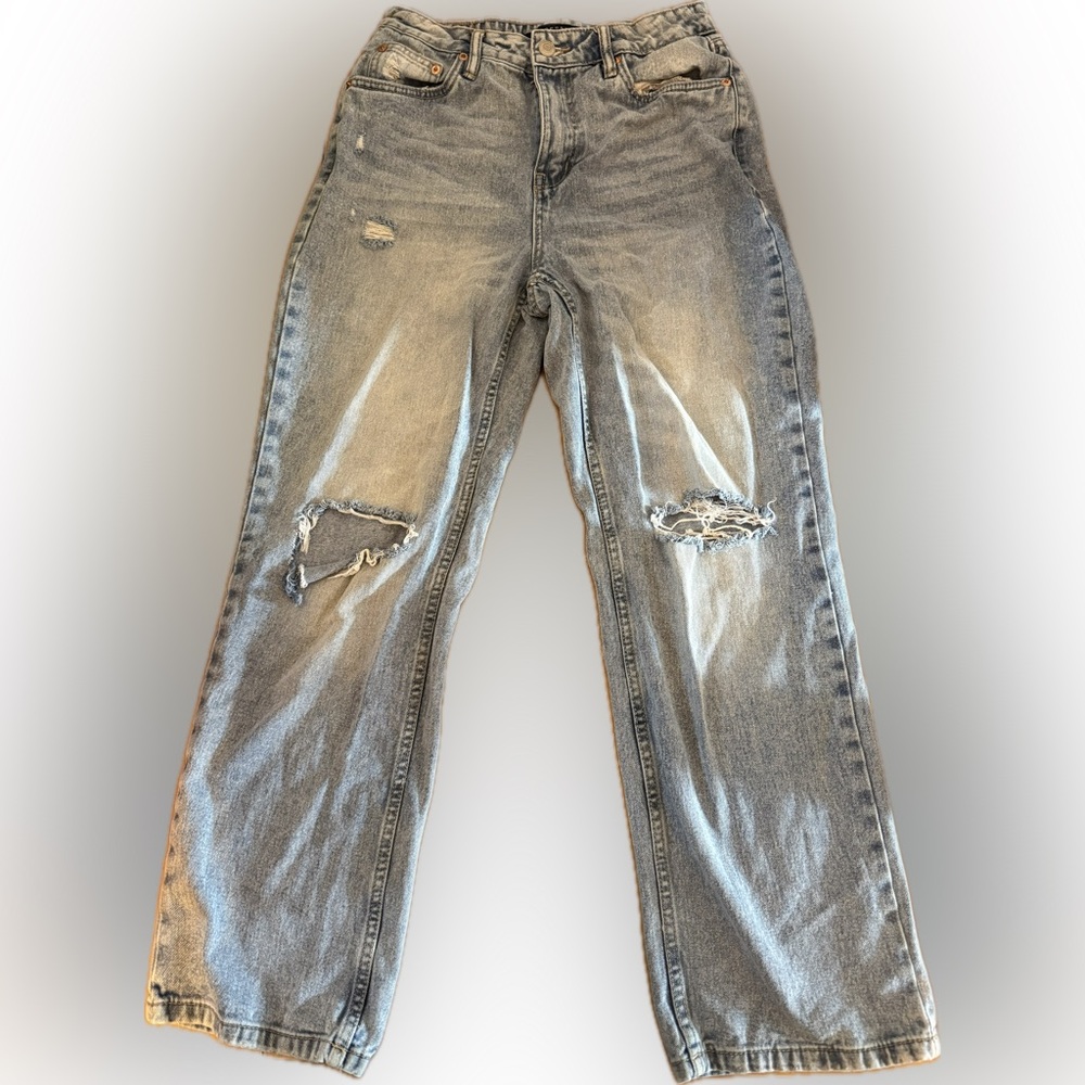 Aeropostale Light Blue Baggy Mom Jeans